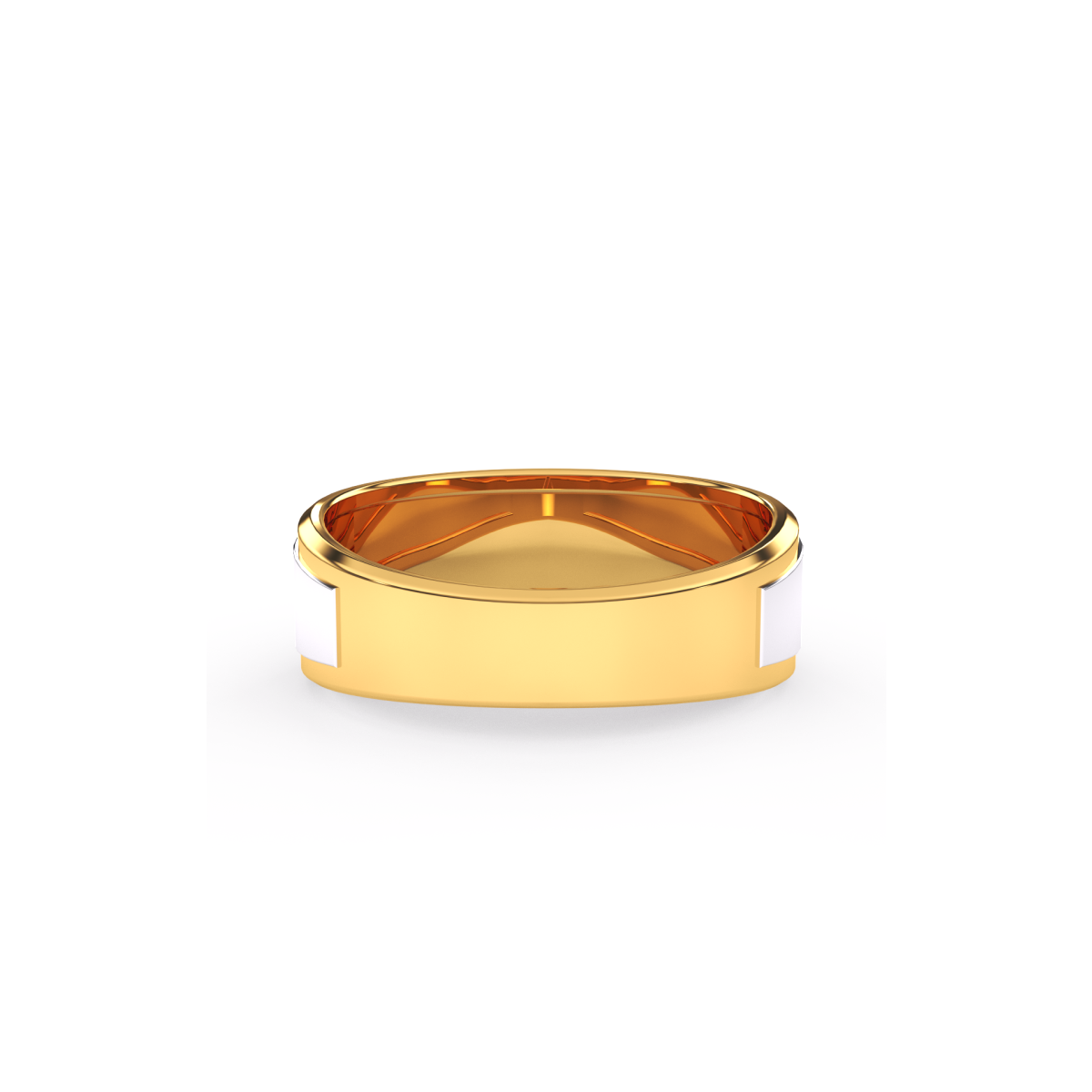 Half Eternity Two Row Diamond Wedding Band